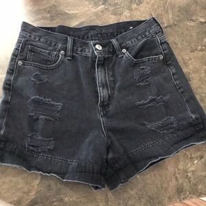 Black Mom Shorts